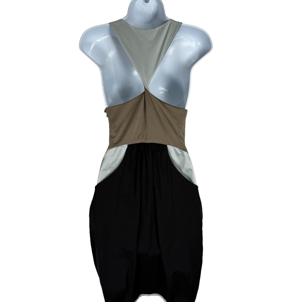 Saks 5th Avenue Iodice‎ Mini Dress Size XS Racerback Colorblock Sexy Party - Picture 15 of 16